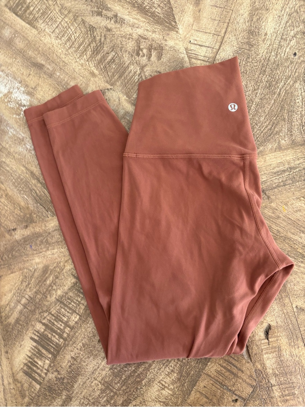 lululemon athletica Rust High-Rise Leggings